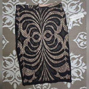 Eva Mendes for New York & Company Lace Overlay Pencil Skirt